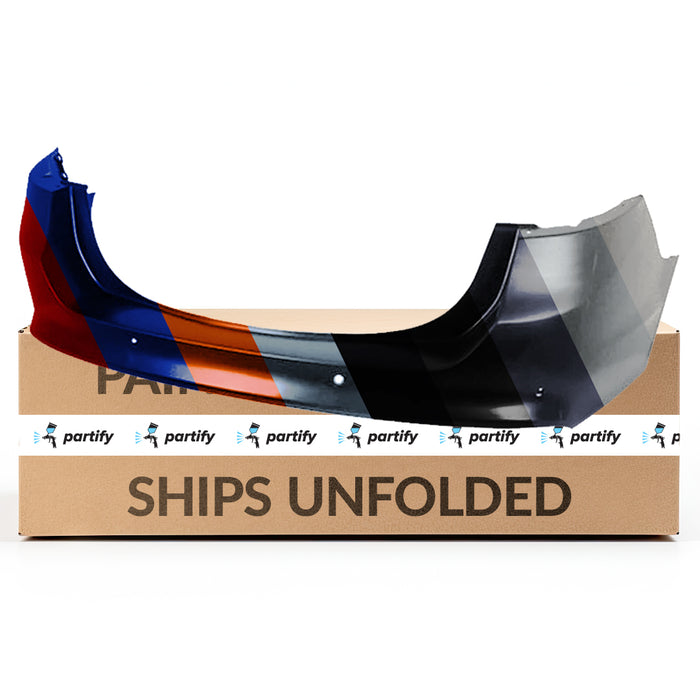 2014-2018 Ford Transit Connect Rear Bumper - FO1100705-Partify-Painted-Replacement-Body-Parts