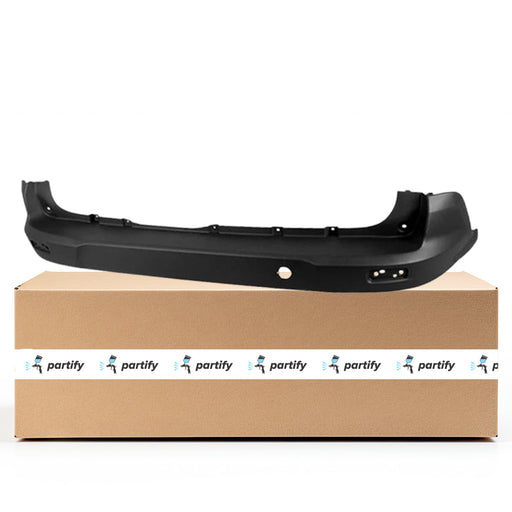 2014-2018 Ford Transit Connect CAPA Certified Rear Bumper Textured - FO1100706-Partify-Painted-Replacement-Body-Parts