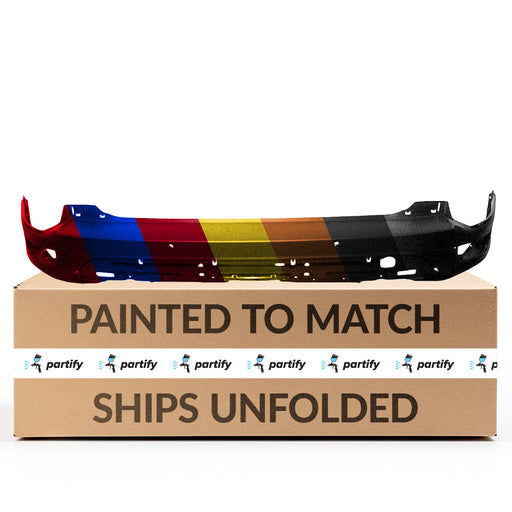 2017-2019 Ford Escape Rear Bumper With Sensor Holes - FO1100719-Partify-Painted-Replacement-Body-Parts