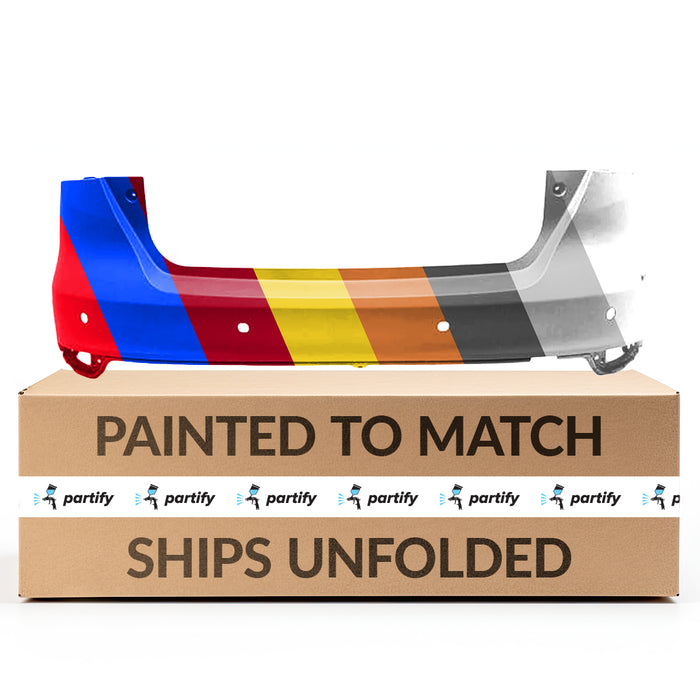 2015-2017 Ford Focus ST CAPA Certified Rear Bumper W/Pre-Pfmdrilled Sensor Holes Hatchback - FO1100721-Partify-Painted-Replacement-Body-Parts