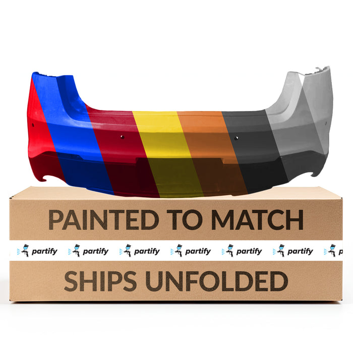 2013-2019 Ford Police Interceptor Sedan/Taurus Rear Bumper - FO1100739-Partify-Painted-Replacement-Body-Parts