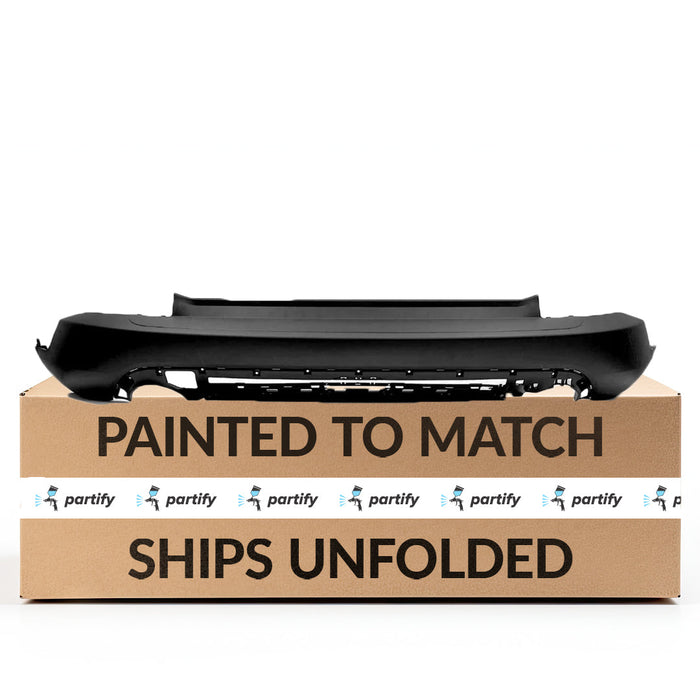 2020-2024 Ford Escape Active/Base/SE Hybrid/SE Limited Hybrid/SE Plug-In Hybrid/SE Sport Hybrid/SEL Hybrid/SEL Plug-In Hybrid/Titanium Hybrid/Titanium Plug-In Hybrid CAPA Certified Rear Bumper W/O Towing Pkg W/O Park Distance Sensors - FO1100758-Partify-Painted-Replacement-Body-Parts