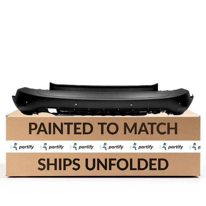 2020-2024 Ford Escape Active/Base/SE Hybrid/SE Limited Hybrid/SE Plug-In Hybrid/SE Sport Hybrid/SEL Hybrid/SEL Plug-In Hybrid/Titanium Hybrid/Titanium Plug-In Hybrid Rear Bumper W/O Towing Pkg W/Park Distance Sensors - FO1100759-Partify-Painted-Replacement-Body-Parts