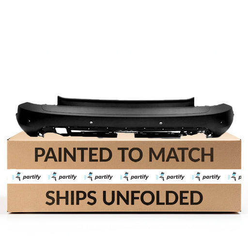 2020-2024 Ford Escape Active/Plug-In Hybrid/SE Hybrid/SE Limited Hybrid/SE Plug-In Hybrid/SE Sport Hybrid/SEL Hybrid/SEL Plug-In Hybrid/Titanium Hybrid/Titanium Plug-In Hybrid Rear Bumper W/Towing Pkg - FO1100760-Partify-Painted-Replacement-Body-Parts