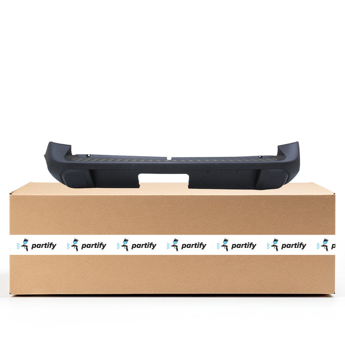 2022-2024 Ford Maverick CAPA Certified Rear Bumper W/O Parking Sensors Textured Gray - FO1100761C-Partify-Painted-Replacement-Body-Parts