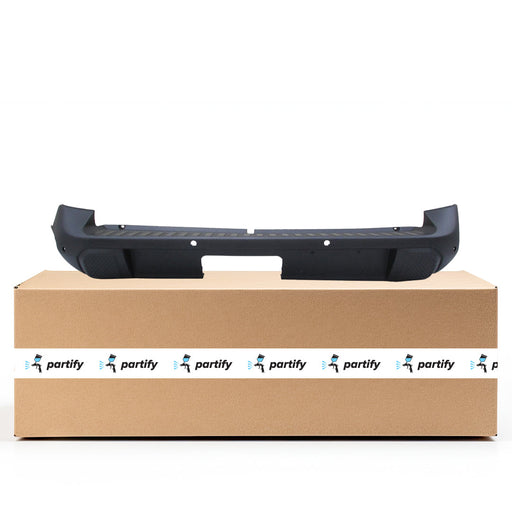 2022-2024 Ford Maverick CAPA Certified Rear Bumper W/Parking Sensors Textured Gray - FO1100762-Partify-Painted-Replacement-Body-Parts