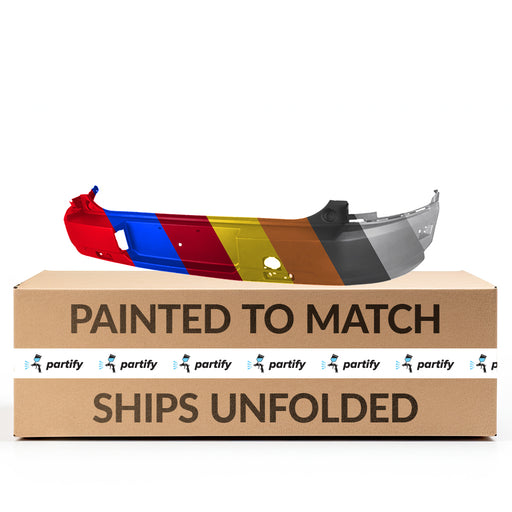 2021-2024 Ford Bronco Sport Badlands/Outer Banks Rear Bumper Full Paint W/O Park Distance Sensors W/Towing Hitch - FO1100765-Partify-Painted-Replacement-Body-Parts