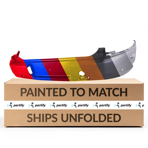 2021-2023 Ford Bronco Sport Big Bend/First Edition/Outer Banks CAPA Certified Rear Bumper W/Park Distance Sensors W/Towing Hitch - FO1100766C-Partify-Painted-Replacement-Body-Parts