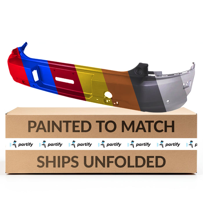 2021-2024 Ford Bronco Sport Outer Banks Rear Bumper W/Park Distance Sensors W/Towing Hitch W/License Hole - FO1100767-Partify-Painted-Replacement-Body-Parts