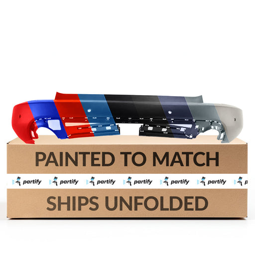 2023-2024 Ford Escape ST-Line/ST-Line Elite/ST-Line Elite Hybrid/ST-Line Hybrid/ST-Line Select/ST-Line Select Hybrid CAPA Certified Rear Bumper W/Parking Aid W/O Towing Pkg - FO1100779-Partify-Painted-Replacement-Body-Parts