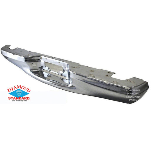 2001-2003 Ford F-150 Rear Bumper Face Bar Bright Crew Cab Pickup - FO1102319-Partify-Painted-Replacement-Body-Parts