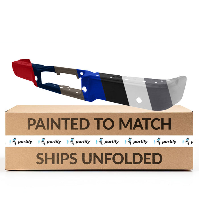 2004-2006 Ford F-150 CAPA Certified Rear Step Bumper With Sensor Holes - FO1102350C-Partify-Painted-Replacement-Body-Parts