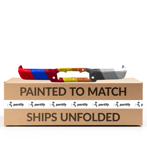 2004-2008 Ford F-150 Rear Bumper With Sensor Holes & With Flareside/Stepside - FO1102354-Partify-Painted-Replacement-Body-Parts
