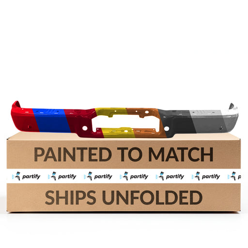 2005-2008 Ford F-150 Rear Bumper With Sensor Holes & With Styleside/Fleetside - FO1102360-Partify-Painted-Replacement-Body-Parts