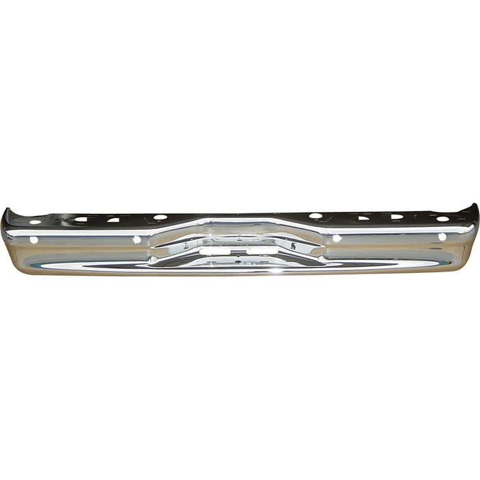 2007-2014 Ford E-150/E-250/E-350 Super Duty Rear Bumper Face Bar W/Rear Object Sensors W/Step Bumper - FO1102365-Partify-Painted-Replacement-Body-Parts
