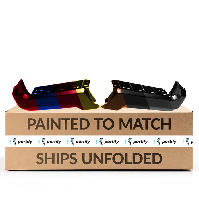 2021-2023 Ford F-150 Rear Step Bumper Face Bar with Rear Parking Aid; with Active Park Assist - FO1102396-Partify-Painted-Replacement-Body-Parts