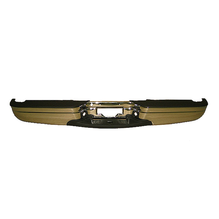 1997-2004 Ford F-150/F-150 Heritage Rear Bumper Assembly Includes Step Pad & Brackets - FO1103101-Partify-Painted-Replacement-Body-Parts
