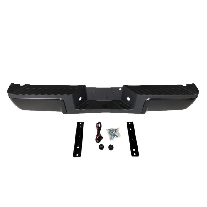 2013-2016 Ford F-250 Super Duty/F-350 Super Duty Rear Bumper Assembly W/O Rear Object Sensors Bumper/Pad/L/Lamps Assembly/ - FO1103174-Partify-Painted-Replacement-Body-Parts