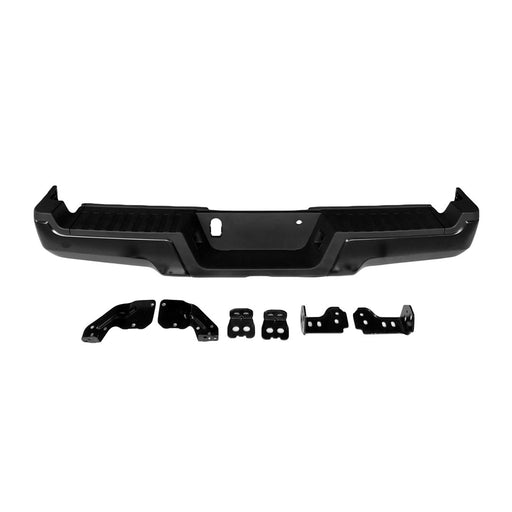 2017-2022 Ford F-350 Super Duty Rear Bumper Assembly W/O Parking Aid Sensors - FO1103195-Partify-Painted-Replacement-Body-Parts