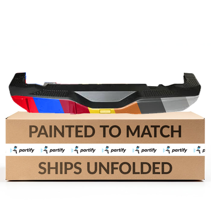 2021-2024 Ford Bronco Rear Bumper Assembly Steel W/O Parking Aid W/O Sasquatch Pkg W/Refl Sheet - FO1103299-Partify-Painted-Replacement-Body-Parts