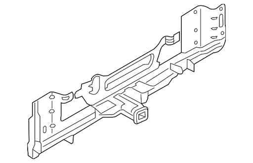 Ford F-150 Rear Bumper Reinforcement - FO1106396