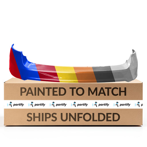 2011-2014 Ford Edge Rear Bumper Without Sensor Holes - FO1114100-Partify-Painted-Replacement-Body-Parts