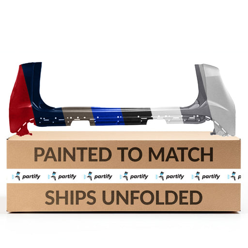 2015-2018 Ford Edge Rear Bumper With Sensor Holes - FO1114106-Partify-Painted-Replacement-Body-Parts