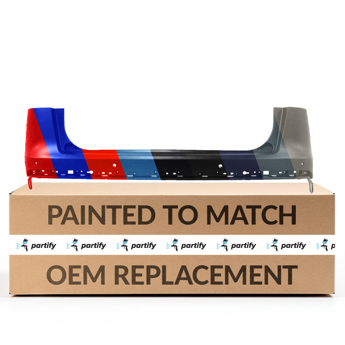 2019-2022 Lincoln Nautilus Rear Upper Bumper With Sensor Holes - FO1114118-Partify-Painted-Replacement-Body-Parts