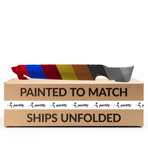 2011-2014 Ford Edge Limited/SE/SEL CAPA Certified Rear Lower Bumper W/O Towing Pkg - FO1115100-Partify-Painted-Replacement-Body-Parts