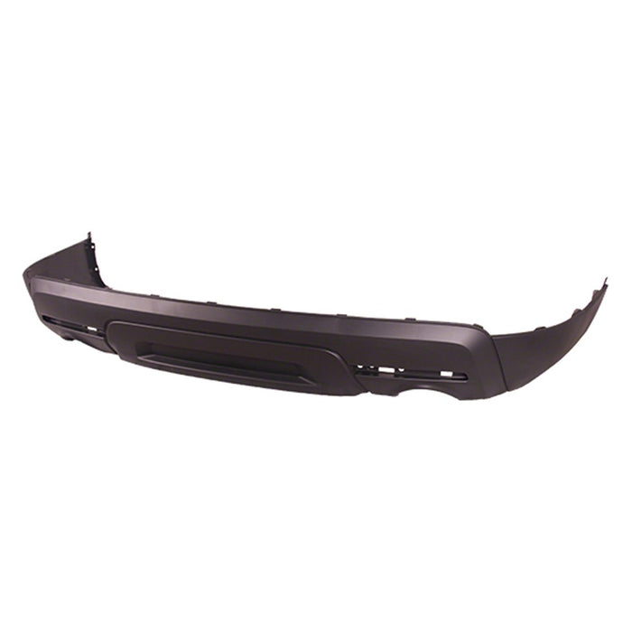 2011-2015 Ford Explorer Rear Lower Bumper W/O Towing Pkg W/O Rear Object Sensors Textured - FO1115106-Partify-Painted-Replacement-Body-Parts