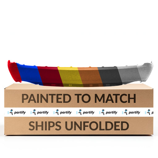 2015-2018 Ford Edge SE/SEL/Titanium CAPA Certified Rear Lower Bumper W/O Towing Pkg W/O Active Park Assist W/O Tow Hook - FO1115110C-Partify-Painted-Replacement-Body-Parts