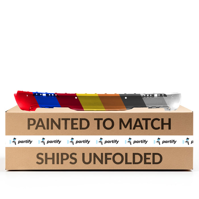 2020-2023 Ford Explorer XLT CAPA Certified Rear Lower Bumper W/O Towing Pkg W/Front Fog Lamps - FO1115143-Partify-Painted-Replacement-Body-Parts