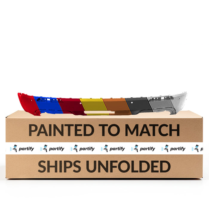 2020-2023 Ford Explorer Platinum/Platinum Hybrid Rear Lower Bumper W/Towing Pkg - FO1115148-Partify-Painted-Replacement-Body-Parts