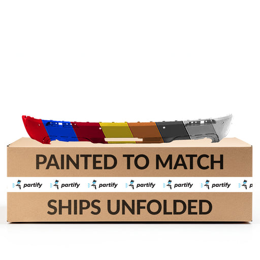 2020-2023 Ford Explorer Platinum/Platinum Hybrid Rear Lower Bumper W/Towing Pkg - FO1115148-Partify-Painted-Replacement-Body-Parts