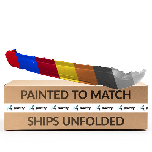 2019-2024 Ford Edge SE/SEL/ST-Line/Titanium Rear Lower Bumper W/O Towing Pkg - FO1115152-Partify-Painted-Replacement-Body-Parts