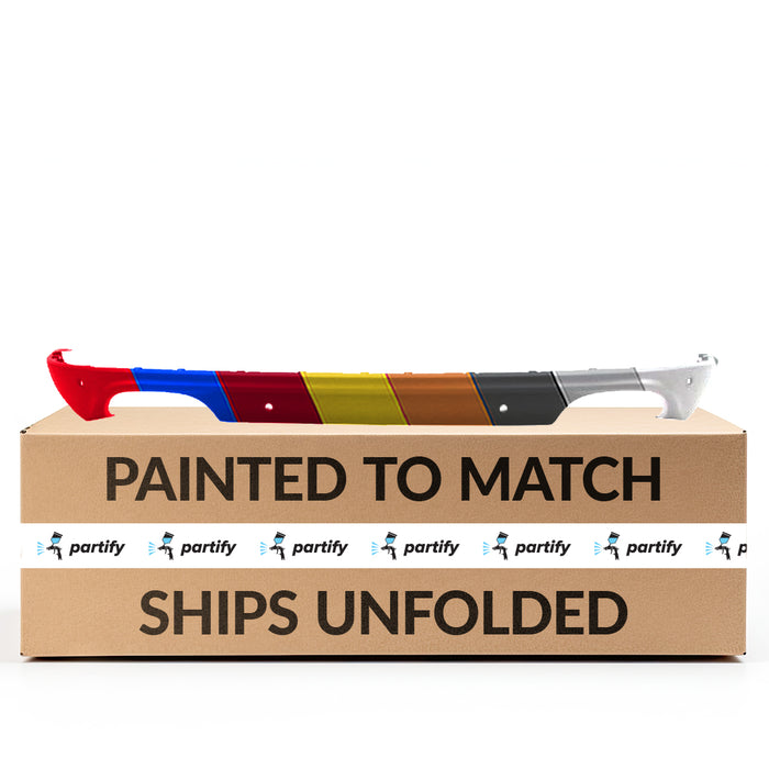 2020-2023 Lincoln Aviator CAPA Certified Rear Lower Bumper W/O Towing Pkg Dark Platinum - FO1115156-Partify-Painted-Replacement-Body-Parts