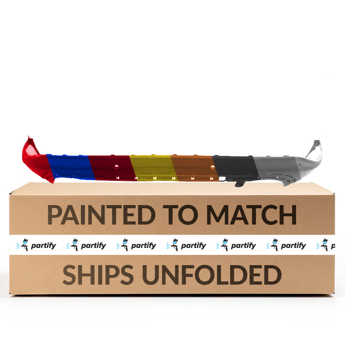 2020-2022 Lincoln Corsair Rear Lower Bumper With Sensor Holes - FO1115159-Partify-Painted-Replacement-Body-Parts