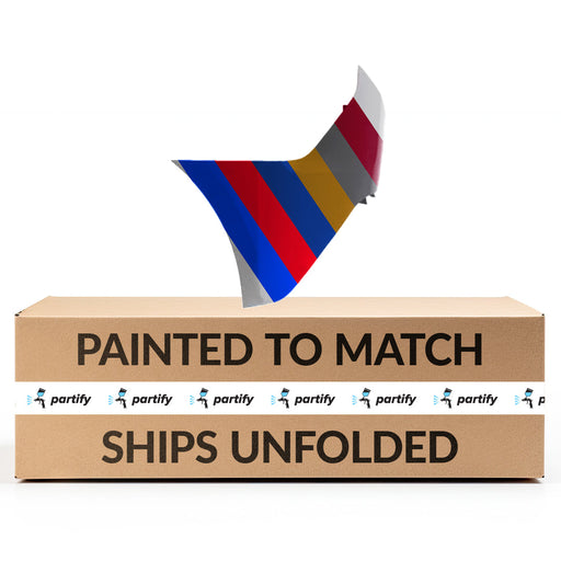 2014-2018 Ford Transit Connect Rear Driver Side Bumper - FO1116101-Partify-Painted-Replacement-Body-Parts