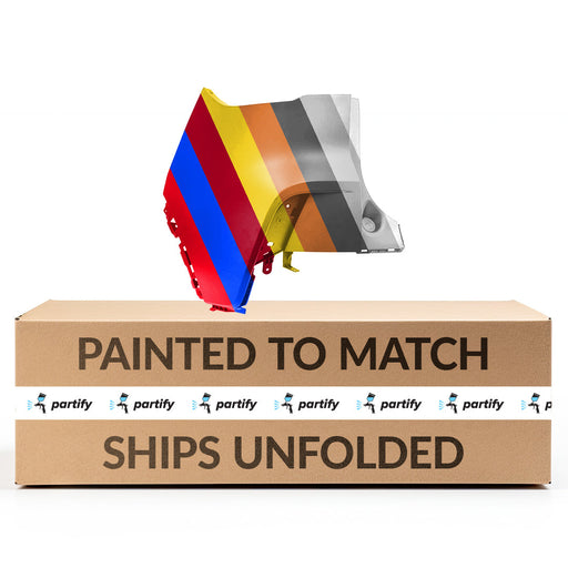 2020-2024 Ford Escape Rear CAPA Certified Driver Side Bumper W/O Active Park Assist - FO1116104C-Partify-Painted-Replacement-Body-Parts