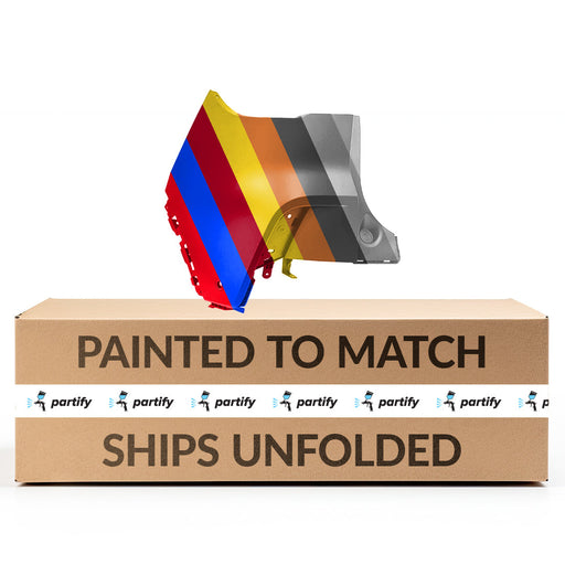 2020-2024 Ford Escape Rear Driver Side Bumper W/Active Park Assist - FO1116105-Partify-Painted-Replacement-Body-Parts