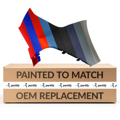 Pare-chocs arrière côté passager image