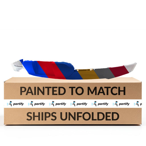 2010-2012 Ford Taurus CAPA Certified Rear Bumper Valance Panel - FO1195117-Partify-Painted-Replacement-Body-Parts