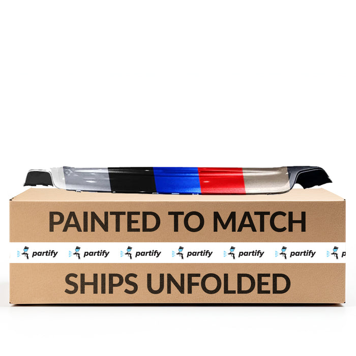 2013-2018 Ford Fusion Dual Exhaust Rear Bumper Valance - FO1195127-Partify-Painted-Replacement-Body-Parts