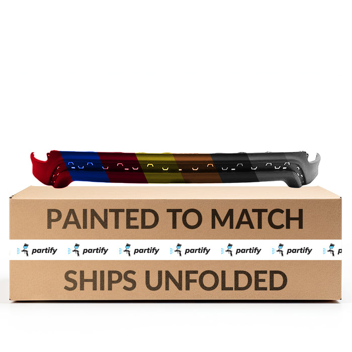 2015-2018 Ford Focus Rear Bumper Valance/Grille Kit W/Rear Bumper Skirt Panel Hatchback - FO1195141-Partify-Painted-Replacement-Body-Parts