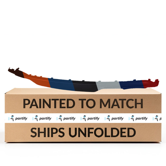 2016-2017 Ford Explorer/Police Interceptor Utility CAPA Certified Rear Bumper Valance Round Exh Hole W/O Towing Pkg Panel 3.5L V6/3.7L V6 - FO1195144-Partify-Painted-Replacement-Body-Parts