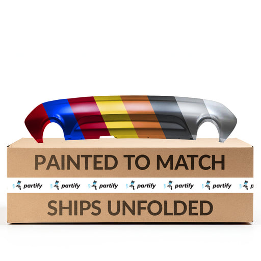 2017-2019 Ford Escape Rear Bumper Valance/Grille Kit Panel - FO1195158-Partify-Painted-Replacement-Body-Parts