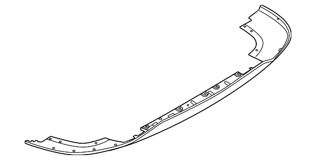Lincoln Nautilus Bumper Valance / Grille Kit Without Appearance Package - FO1195194