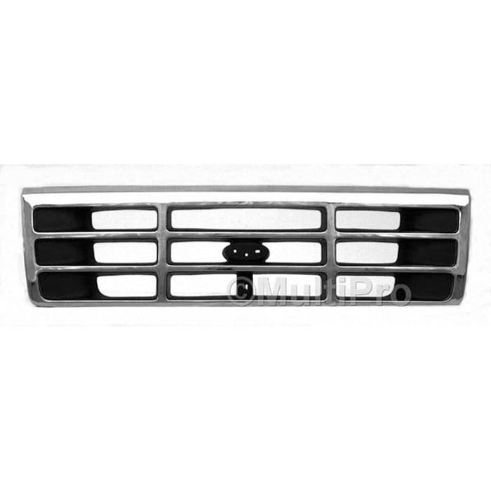 1992-1997 Ford Bronco/F-150 Grille Bright Assembly - FO1200173-Partify-Painted-Replacement-Body-Parts