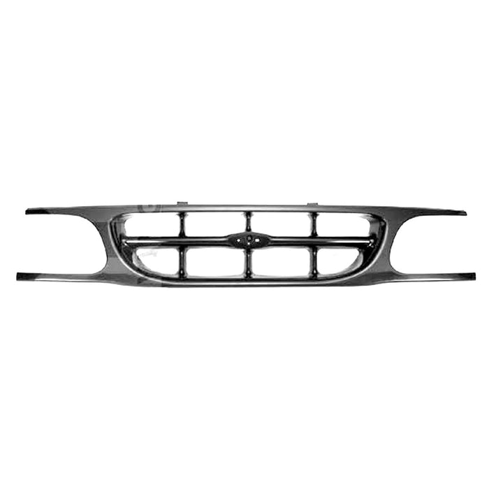 1998 Ford Explorer Sport Grille Gloss Paint To Match Center Section Only Assembly - FO1200315-Partify-Painted-Replacement-Body-Parts