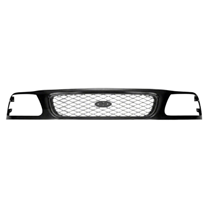 1997 Ford F-150 Grille Gray Assembly - FO1200328-Partify-Painted-Replacement-Body-Parts